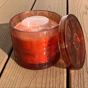 🆕 “CARAMEL TOFFEE SWIRL” HARRY SLATKIN HOMEWORX 3 WICK, 14oz CANDLE —NWT!!!